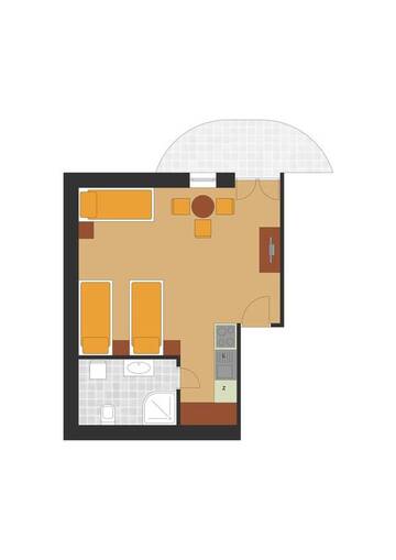 Фото номера Номер-студио с балконом Гостевой дом Villa Jura Pokoje Gościnne г. Żarki 3